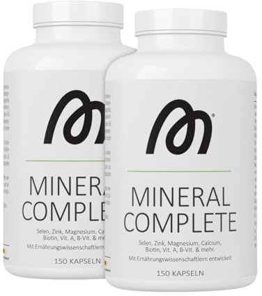 More Mineral Complete V4, 2 x 150 Kapseln mit Vitamin-Mineralstoff-Komplex