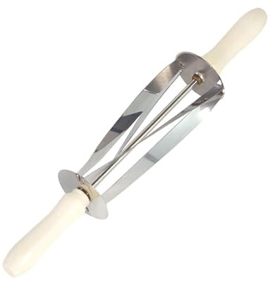 qiqiaollo Croissant-Schneider, Croissant-Roller, Scheiben, Teig, Gebäck, Rad, Backwerkzeug, gleichmäßig geformt, Heimroller, Teigschneider, Brotbackmaschine, mittel/43