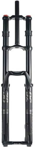 NBTRXWAFR 200Mm Federweg MTB Luft-Federgabel, 27,5/29In Mountainbike Federgabel 15 * 110Mm Achse Doppelte Schultergabel Fahrrad Federgabel,Schwarz,27.5inch