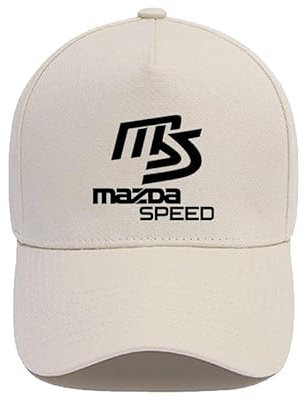 YYBCDSA Foam Trucker Cap,Für Mazda 2 3 6 Axela CX-3 CX-5 CX-30 MX-5 Sommer Sport Basecap Baseballkappe,Unisex Baseball Mütze,verstellbaren Klipp-Verschluss,C