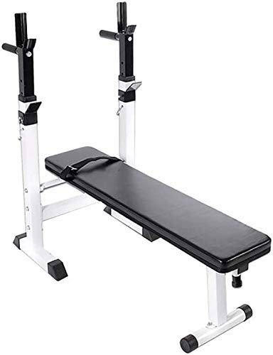 WOTZOV Hantelbank, Hantel, Gewichtheben, verstellbare Hantelbank, Heimfitness-Gewichts-/Sit-Up-Bank, Schrägbank, Fitnessstudio, Trainingsgeräte