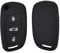 XEBRAD 3 Buttons Silicone Car Key Fob Cover Case Remote Flip Key Shell, for Citroen, C2 C3 C4 C5 DS4, for Peugeot, 107 207 307 407 308 607 car key shell