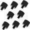 Angoily Microphone Holder Bolts Set 8pcs Conversion Screws in Aluminum 1/4-3/8 Thread Ideal for Camera Microphone Brackets