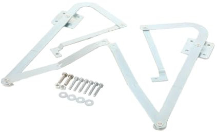 YILIKISS Dachbodenleiter-Scharnierarme, Dachbodenleiter-Scharnier-Ausgleichsarm-Arme, Spreizer-Scharnierarm-Ersatz ür Mk5 WU2210 W2208 W2210