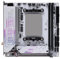 NAS AMD Ryzen 8 7845HX 2xNVMe 4xSATA3.0 1x PCIEx16 2xDDR5 /Gaming 2.5G LAN/USB 3.2 Gen 1 17x17 Gaming ITX Mainboard HDMI/DP/Type-C Triple Display/WiFi 6E-BT 5.3/Mini ITX Scheda madre (bianco)