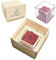 Tesori Nascosti Rosa rossa stabilizzata profumata in Cubo Trasparente - Made in Italy - Confenzione Regalo Elegante - Dura 5-7 anni - 12x12 cm