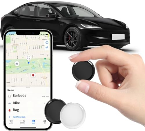 Intelligenter GPS-Tracker für Fahrzeuge Kompatibel mit der Apple Find My App (nur iOS) Echtzeit Air Tracker Tags Globale Abdeckung Verstecktes Auto Ortungsgerät Keine monatliche Gebühr oder Abonnement