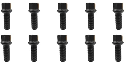 TRACER 10x Radschrauben M14x1.5 Kugelbund R13 37mm | Schlüsselweite 17mm kompatibel mit Cupra Born K1 Tavascan KR Tavascan 4Drive KR Ateca
