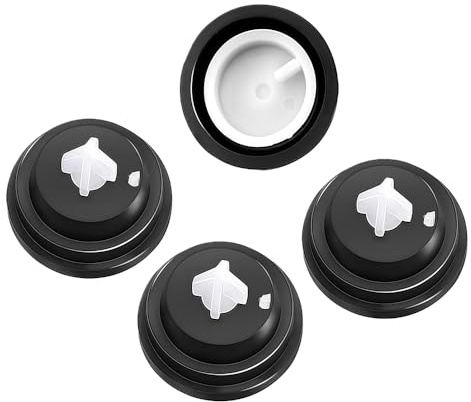 Toilet Fill Valve Flush Valve Seal, MEOAlBkey 4 Pcs Universal Toilet Cistern Parts Kit for Toilets and Cisterns Includes Cistern Fill Valve and Toilet Inlet Valve Seals