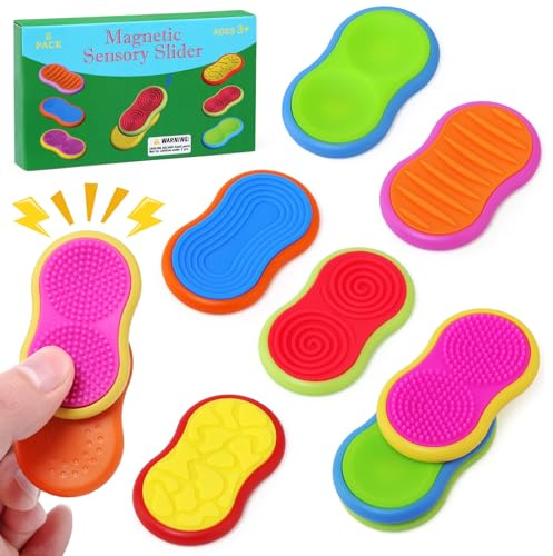 JoyPlus Fidget Toy Set, Magnéticos Juguete Sensoriales para Autismo y Tdah, Juguetes Antiestres Portátiles para Niños y Adultos, Juguete Tdah para Concentrarse, Regalos Cumpleaños Niños Colegio