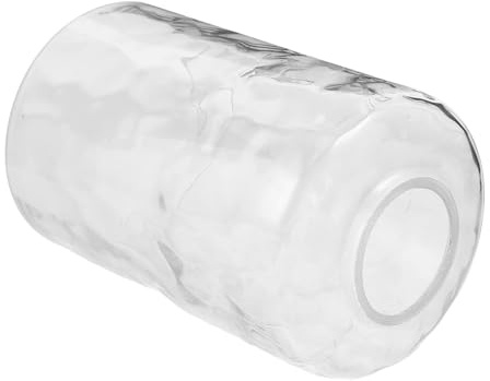 LRXIYODE Vintage Glas Tischlampe mit Zylindrischem Lampenschirm Kratzfest und Robust für Dekorative Pendelleuchten im Eleganten Stil