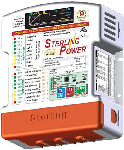 Sterling BB1230-12 Volt, 30 Amps - Pro Batt Ultra Battery to Battery Charger