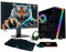 Fierce PC Gaming 24 Monitor Bundle - AMD Ryzen 5 5600G 3.9GHz, AMD Vega 7 Graphics, 16GB RAM 3200MHz, 1TB NV3 M.2 NVME SSD, Windows 11, Keyboard, Mouse, Headset