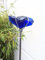 Zen Man Garteninspiration Gartenstecker Stein in Blau 031263
