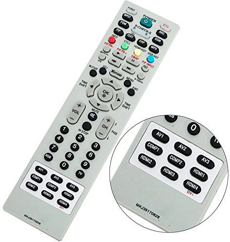 New MKJ39170828 Replacement Remote Control fit for LG LCD LED TV DU27FB32C DU-27FB32C