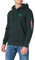 ALPHA INDUSTRIES Herren Back Print Hoody Kapuzensweat Kapuzenpullover, Dark Petrol, 3XL