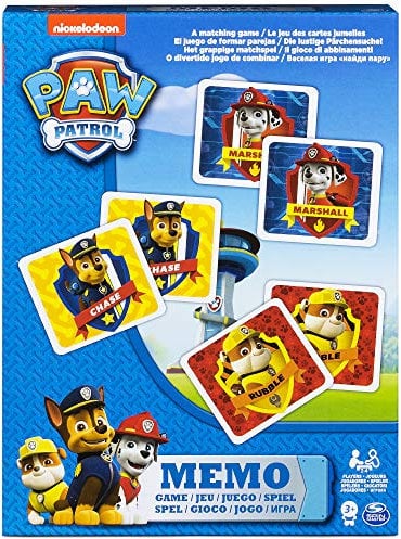 Spin Master 6033326 Paw Patrol Memory Match 48 Karten, mehrfarbig
