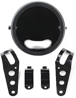 LED Scheinwerfer-Gehäuse SG 5,75 Kompatibel für Suzuki SV 1000/650 schwarz