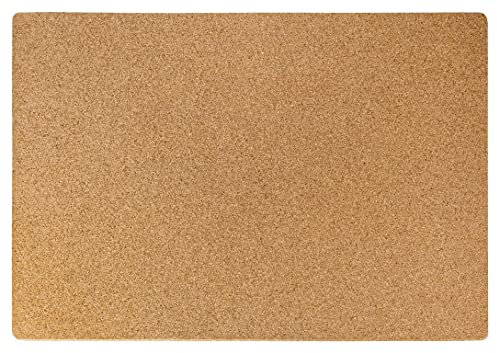 Schreibunterlage aus Kork | Kork Schreibtischunterlage für Büro & Homeoffice | Office-Mat | Desk Mat | Tischunterlage aus Presskork | zum Schreiben, Malen & Zeichnen