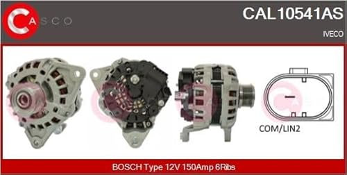 CASCO CAL10541AS Lichtmaschine Iveco