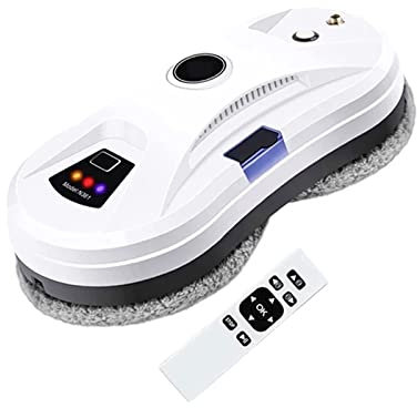 Samnuerly Robot Limpiador de Ventanas para el hogar, rociador de Agua Inteligente con rociador de Agua, Pared de Azulejos de Vidrio magnético Remoto eléctrico para Ventanas, Azulejos, baños
