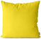 VOID Kissenbezug wetterfest Kissenhülle Polyester wasserfest Dekokissen Outdoor Kissen Zierkissen, Kissen Größe:50 x 50 cm, Kissen Farbe:Gelb