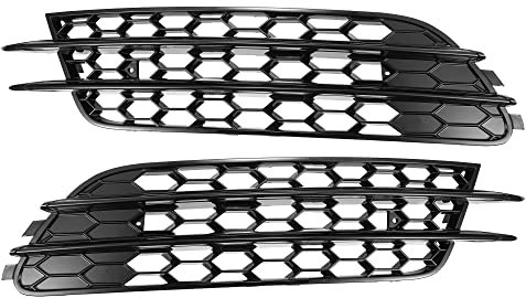 X AUTOHAUX 1 Paar Vorne Nebelscheinwerfer Grill Abdeckung für Audi A6 C7 4G0807682
