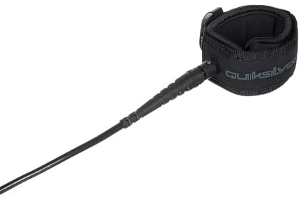 Quiksilver Surf Leash Erfindung Union Union Schwarz 7ft