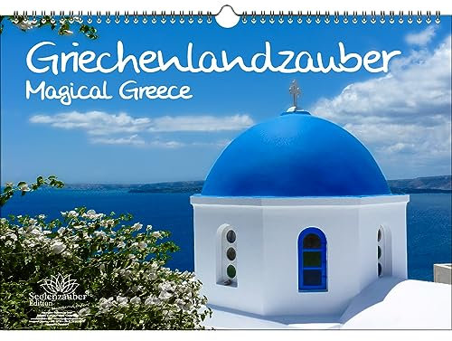 Griechenlandzauber DIN A3 Immerwährender Kalender Griechenland - Seelenzauber