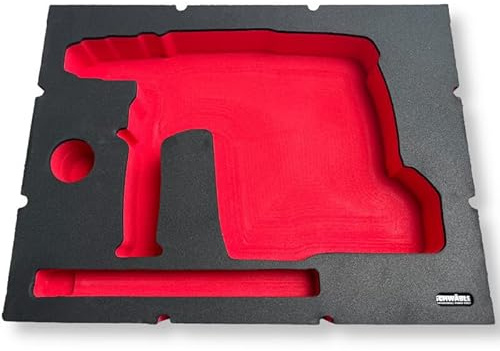 SCHWÄBLE® Schaumeinlage Schaumstoffeinlage für Milwaukee Akku-Kombihammer FHX