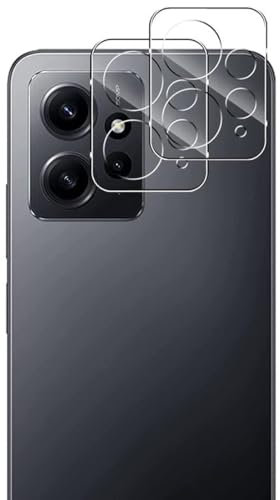 NOVAGO Compatible avec Xiaomi Redmi Note 12 4G - Lot de 2 Films vitre Protection Verre trempé résistant pour la caméra