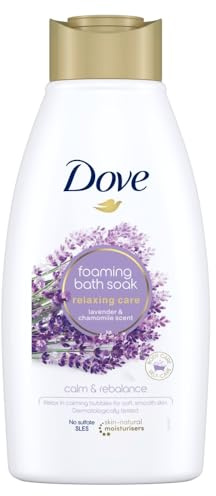 Dove Bath Soak Relaxing Care 450ml, 450.00 ml (Pack of 1)