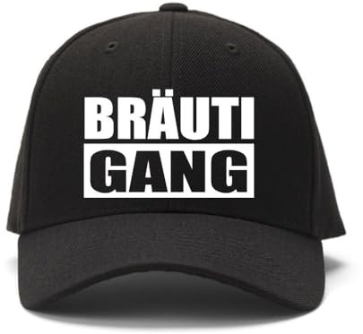 BRÄUTIGANG Herren JGA-Cap – Junggesellenabschied Hut Männer