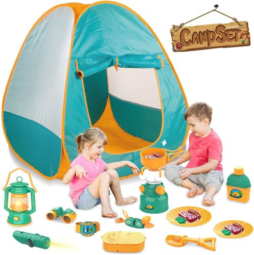 Getatoy Toys for 3-8 Year Old Kids: Play Tent Pop Up Playhouse for Kids Gifts for Aged 3 4 5 6 7 8 9 10 Year Old Boys Girls Toy Presents Baby Ball Pit Indoor Outdoor Tent Childrens Foldable Play Tents