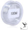 Angelschnur 100M/0.467mm, Transparent Nylonschnur Reißfest, Fishing line extra stark Angelleine, Ideal Für Perlenschmuck Armbänder, Nähen Hobby, Aufhängen Ballongirlanden Dekoration