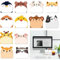 12 Pack Haftnotizen（30 Blatt pro Buch）Haftnotizen Lustig 12 Stile Haftnotizen Klebezettel Kawaii Schulsachen Notizblock Klein TierföRmiger Haftnotizblock Ideal FüR BüRo Studenten Mitgebsel Geburtstag