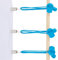 DELORIGIN 10 Set Stretch Clip Für Kreuzstich, Blau Kreuzstich Seitenclips Sticken für Anfänge Kreuzstich-Seitenclip Stickrahmen Spannrahmen Für Rollrahmen Handarbeiten Kreuzstich Stickerei