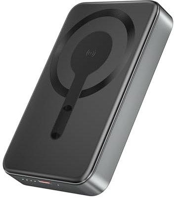 Yarvoney Power Bank, 20W PD Magnetic Bateria Portatil, Slim Pequeño Bateria Externa Carga Rapida 10000mAh, con Entrada y Salida USB C de High Speed Powerbank para iPhone 12 13 14 15 16 Pro