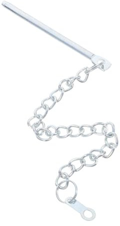 Happyyami Patio Umbrella Accessory Outdoor Umbrella Parts Metal Chain for Replacement Fixing Strap Garden Umbrella Accessories Cord Replacement 1pc