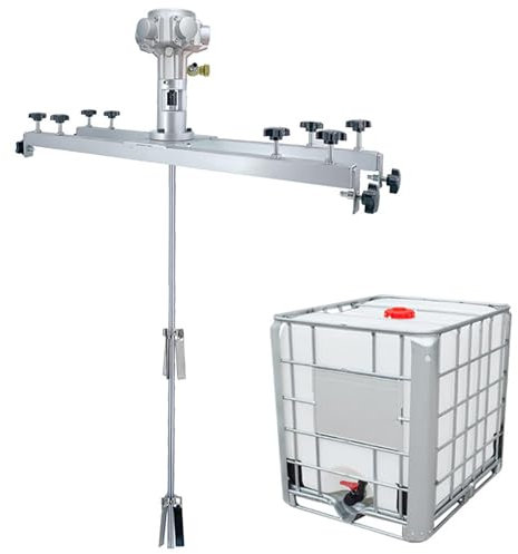 Air Stirrer, Pneumatic Air Automatic Paint Blender, Paint Roller Machine With Support Hanger For Ink Dye Mixing Machine