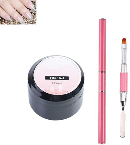 Nail Repair Protection Gel, Nail Repair Gel Kit, Fiber Repair Gel For Nails, Broken Nail Repair Kit For Natural Nail Kit, Fiber Extension Gel Nail Repair, Instant Cracked Nail Repair Gel (1set)