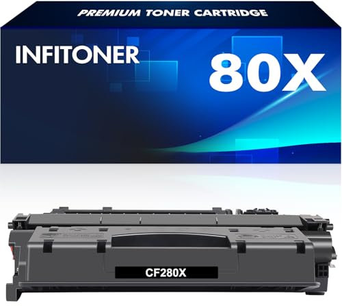 80X CF280X Toner Kompatibel für HP CF280X 80X für Pro 400 MFP M425dw MFP M425dn M425 M401 Pro M401a M401dw M401dne M401d M401dn M401n Schwarz, 1-Pack