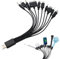 Cable for Old Samsung Charger,10 in 1 Multiple Charger Cable,Universal Chargers with Multiple Heads Cables,Universal Phone Chargers,USB Charging Cables Compatible With Huawei And Sony USB Charging