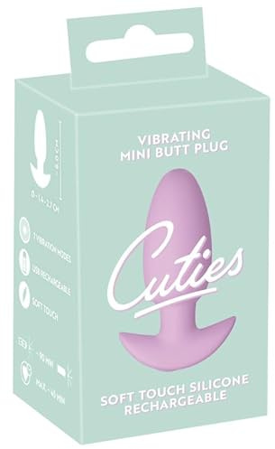 Cuties Vibrating Plug Rose