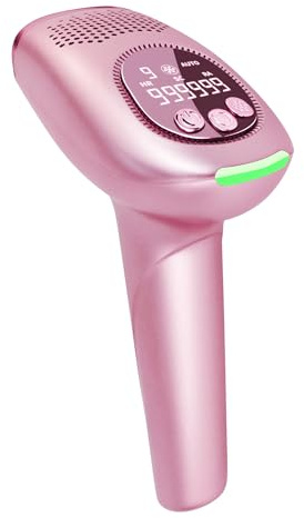 NIKYJM IPL Geräte Haarentfernung Laser mit Kühlfunktion, 3 Erweiterte Funktionen HR/SC/RA 9 Energiestufen 999,999 Lichtimpulse Schmerzfreie Haarentfernungsgerät für Männer,Frauen,Gesicht,Bikini,Körper