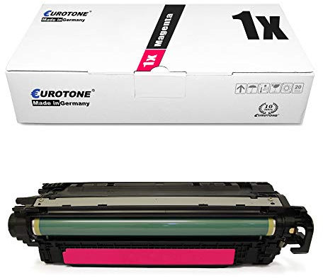 1x Eurotone kompatibler Toner für HP Color Laserjet cm 3530 MFP FS ersetzt CE253A 504A
