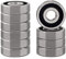 XiKe 629-2RS Kugellager mit Doppeldichtung 9x26x8mm Chromstahl und Vorgeschmiert, 629RS Miniatur-Rillenkugellager, 10er Pack