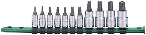 Carlyle Hand Tools BSTTP11 Socket Set - 5 Star Metric - Tamper Proof