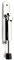 Kick Down Door Stop Foot Operated Spring Loaded Hold Facility - Polished Chrome
