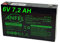 ANFEL Batteria AGM (6V 7Ah VRLA Faston F1) 7,2 Ah per Auto Macchine Quad Moto per Bambini
